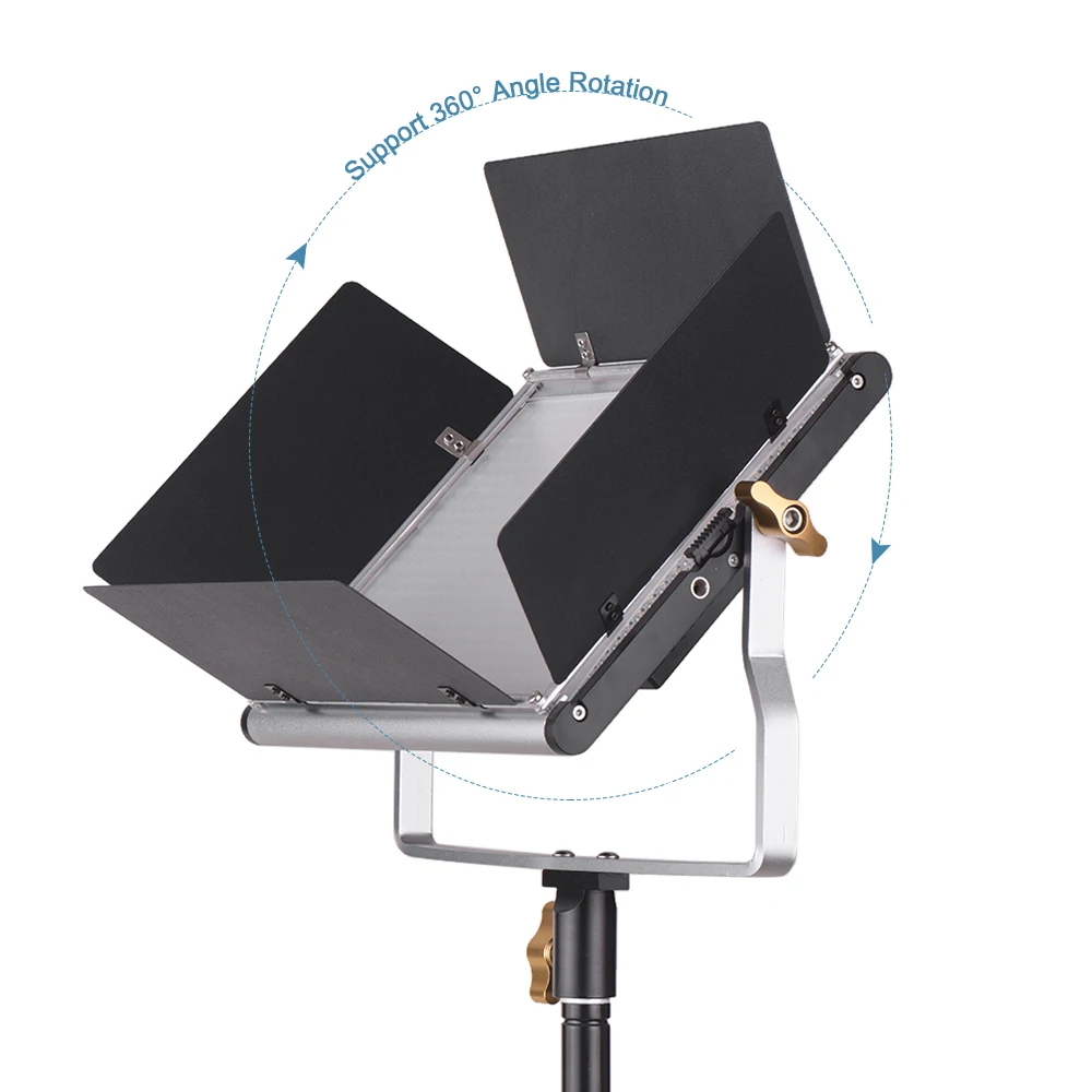 Andoer профессиональный светодиодный светильник для видео с регулируемой яркостью 660 светодиодный двухцветный светильник-панель 3200-5600K для студийной фотосъемки и видеосъемки