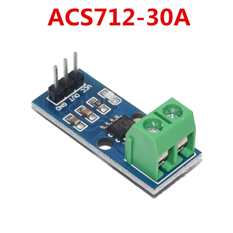 10 шт. 5A 20A 30A модуль датчика тока Холла ACS712 модуль для Arduino ACS712TELC-5A/20A/30A