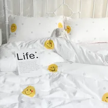 Комплект детского постельного белья из хлопка Детская кроватка-Наволочка на подушку, простыня, пододеяльник, детские для комнаты мальчика постельное белье 3 шт./компл. 200*230 см печать BXX037