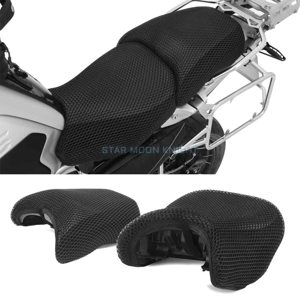 Motorcycle Anti-Slip 3D Mesh Fabric Seat Cover Breathable Waterproof Cushion For BMW R1200GS R 1200 GS LC ADV Adventure R1250GS |