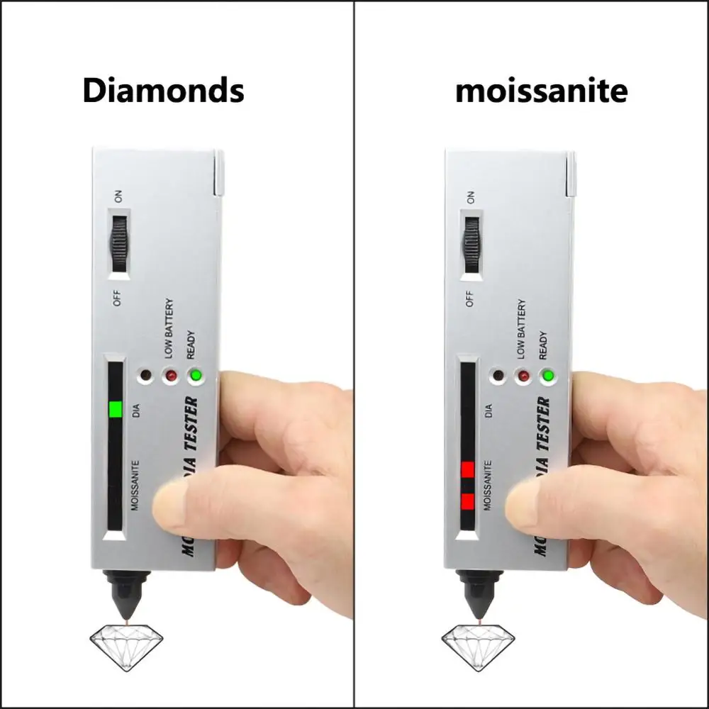 Профессиональные Ювелирные Инструменты алмазный селектор светодиодный тестер