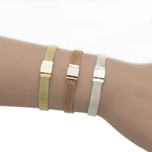 DIY jewelry accessories hgih quality REFLEXIONS BRACELET silver plated chain width mesh chain 3color wholesale