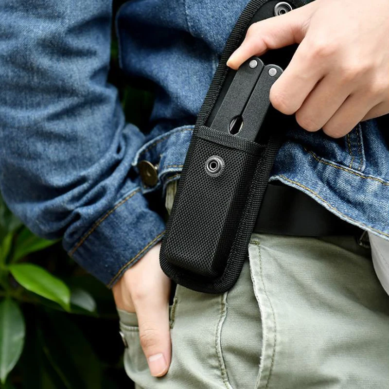 Oxford Storage bag Knife Sheath Cover Nylon Knife Cover Folding Knife Cover Outdoor Tool Bag scabbard Camping Flexibility