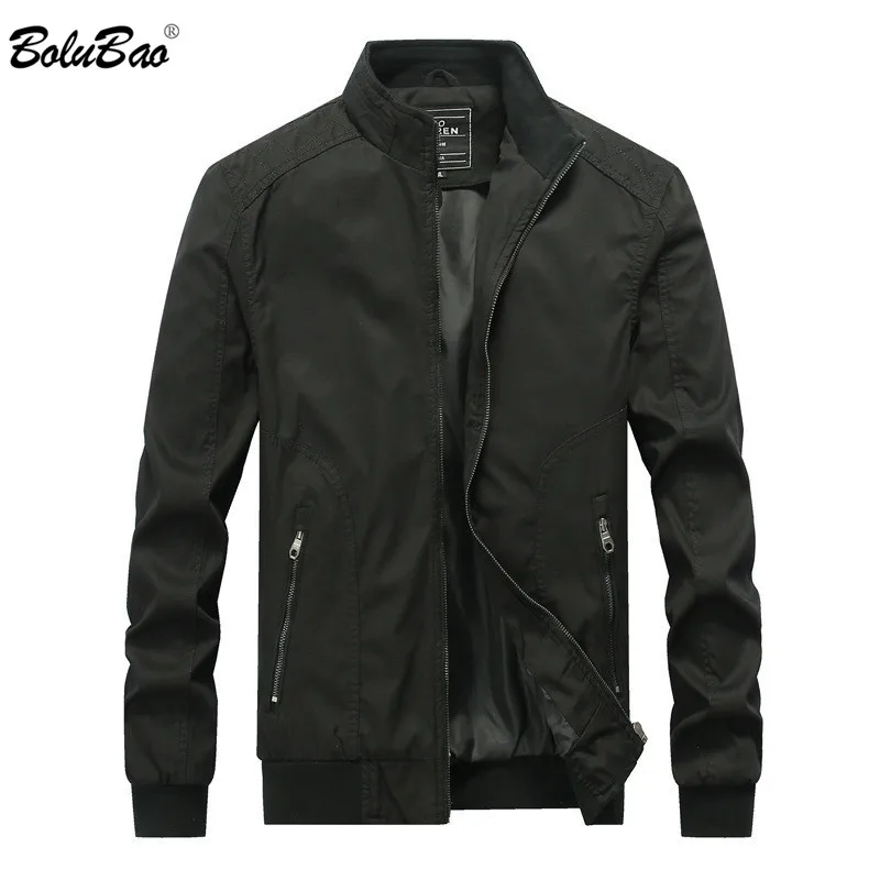 

BOLUBAO Autumn Winter New Men Jackets Fashion Brand Male Solid Color Jacket Men's Simple Casual Jacket Coat