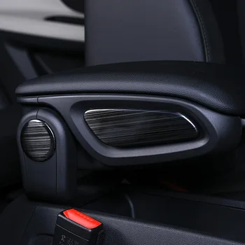 Car Center Console bracciolo Box pannello laterale decorazione Trim per MINI COOPER COUNTRYMAN F60 accessori interni in acciaio inossidabile