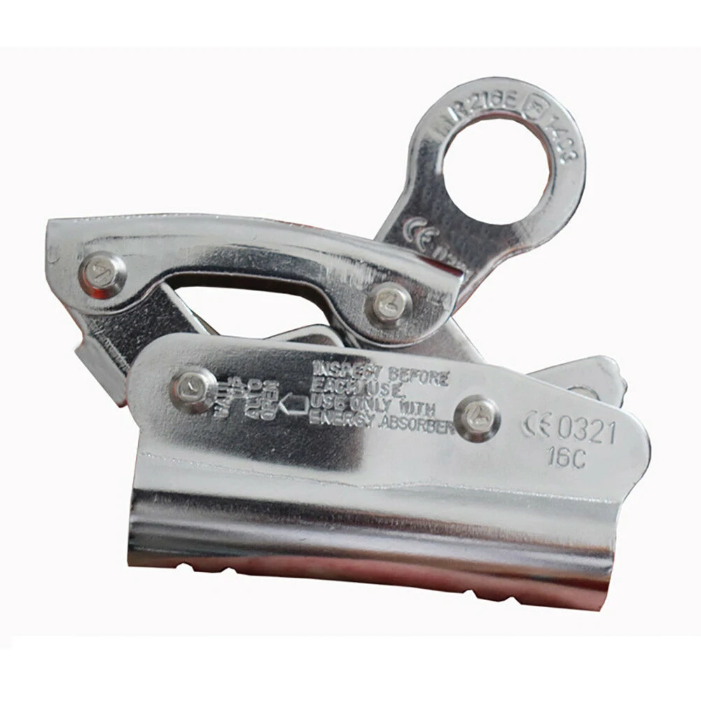

Outdoor Pulley Gear High Altitude Easy Apply Self Locking Practical Fall Prevention Protective Rope Grab Safe Industry Climbing
