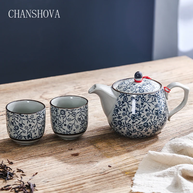 CHANSHOVA, традиционный китайский чайный набор кунг-фу с ситечком, фарфоровый домашний декор, аксессуары, набор керамических чайников H187