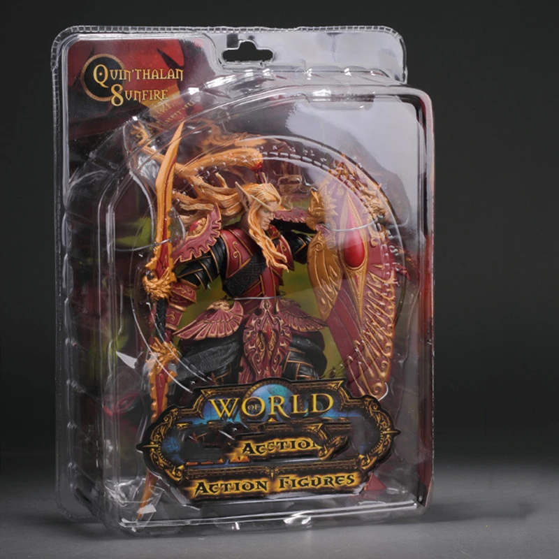 Wow фигурка DC Unlimited Series 3, кровавый эльф Паладин: QUIN'THALAN SUNFIRE wow экшн Коллекционная Фигурка модель игрушки