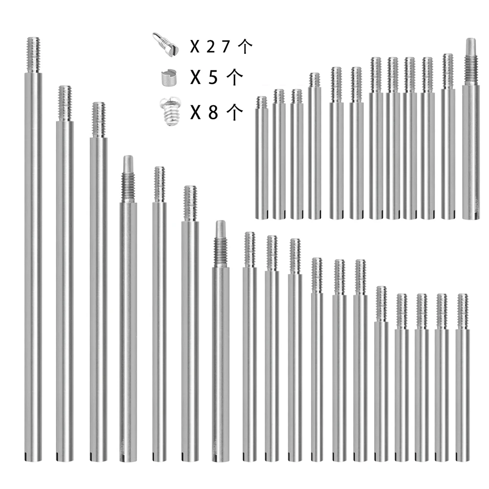Peças de Reposição de Instrumento Musical de Sopro de Madeira Peças de Reposição de Parafusos de Haste Acessórios de Manutenção Kit de Ferramentas de Reparo Bassoon 70 - Image 2