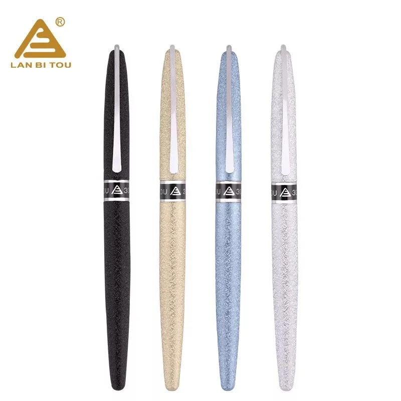 

Lanbitou 3072 Fountain Pen Metal Ink Pen EF Hooded Nib Converter Filler Business Stationery Office School Supplies Writing Pen