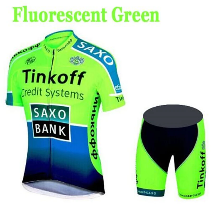 Прямые продажи с фабрики! SaxoBank Tinkoff велосипедные майки костюм/Одежда для велоспорта быстросохнущая дышащая велосипедная спортивная одежда - Цвет: Pic Color7