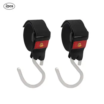 

2PCS Stroller Hooks Clips Metal Hook Outdoor Universal Stroller Accessories Multipurpose Bags Clips For Attaching Shopping Bag