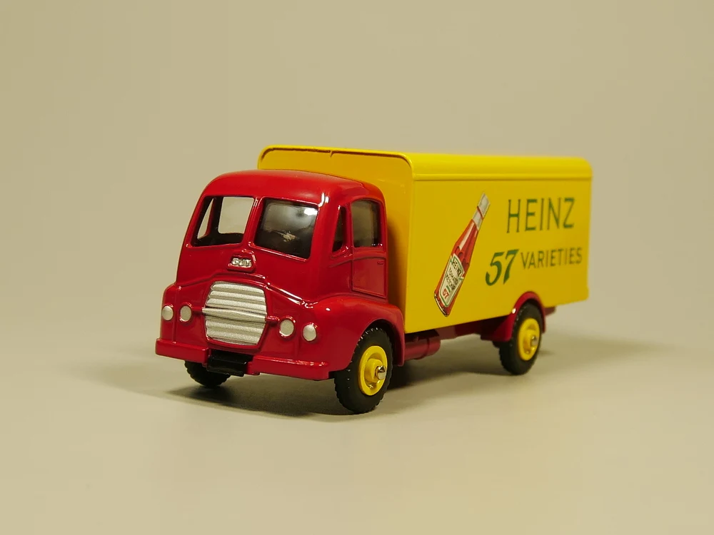 Игрушки Dinky 1:43 грузовик Крытый парень фургон антикварные модели бутик игрушки из