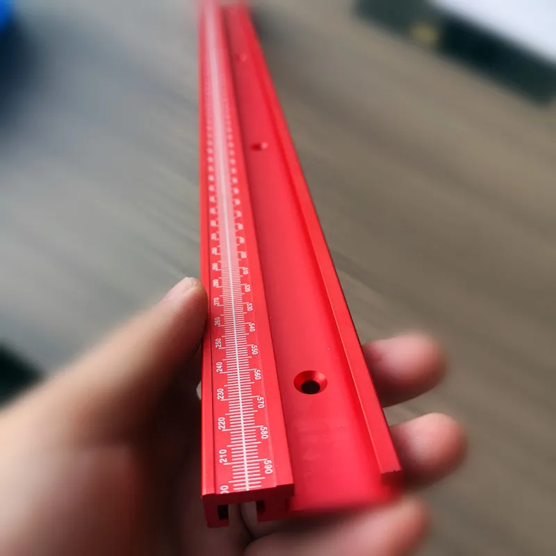 Woodworking Profile Fence and T Track Slot Sliding Brackets Miter Gauge Connector for Router/saw Table Benche |
