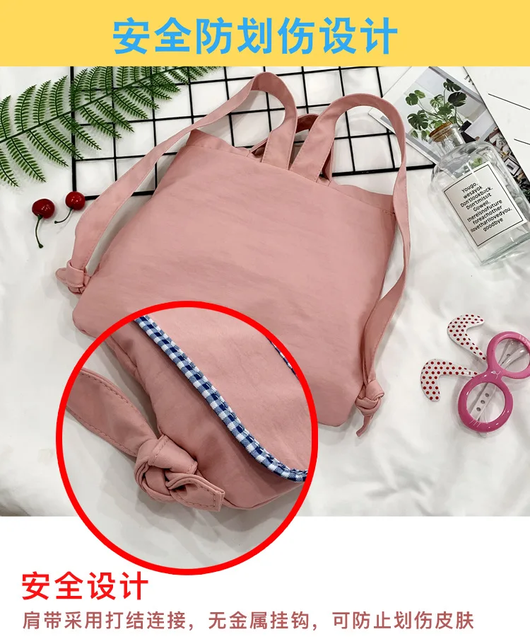 New Style Children Backpack 3-6 Years Old Baby Cute Cartoon Small Bookbag Kindergarten School Bag