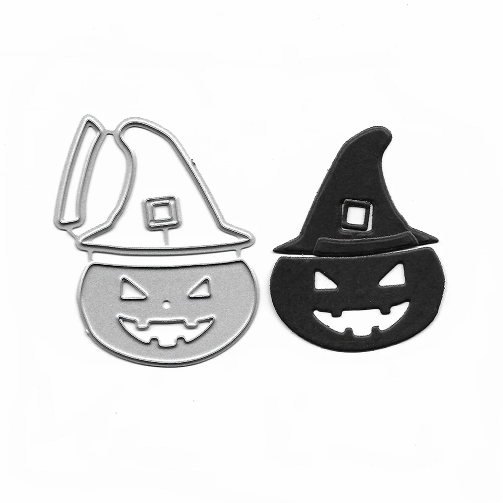 

Halloween Cutting Dies Troqueles For Scrapbooking Album Paper Card Making Embossing Folder Metal Craft Clear Stamps And Dies New
