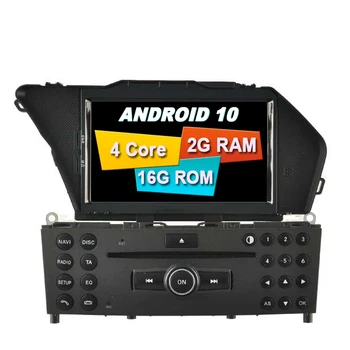 

ANDROID 10.0 FOR MERCEDES-BENZ GLK 2008-2010 X204 GLK300 GLK350 DVD 2 Din Car Radio Multimedia PLAYER GPS Navigation Head Unit