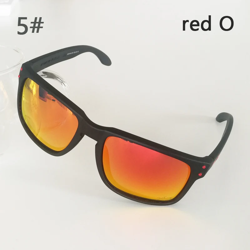 holk-Red-Lo Holbrooke o, Брендовые мужские дизайнерские модные солнцезащитные очки TR90, оправа, поляризационные линзы, 9102, солнцезащитные очки для вождения, uv400, Gafas De Sol - Цвет линз: holk-Red-Lo