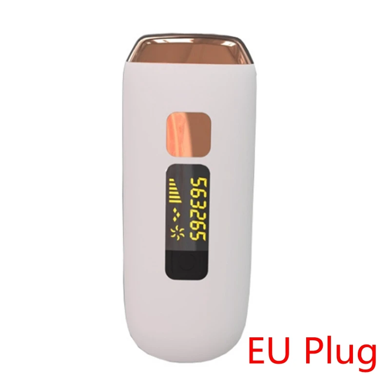 IPL лазерная эпиляция электрический эпилятор для удаления волос Эпилятор перманентное удаление волос 500000 вспышка Сенсорное тело Ноги бикини триммер - Цвет: EU Plug