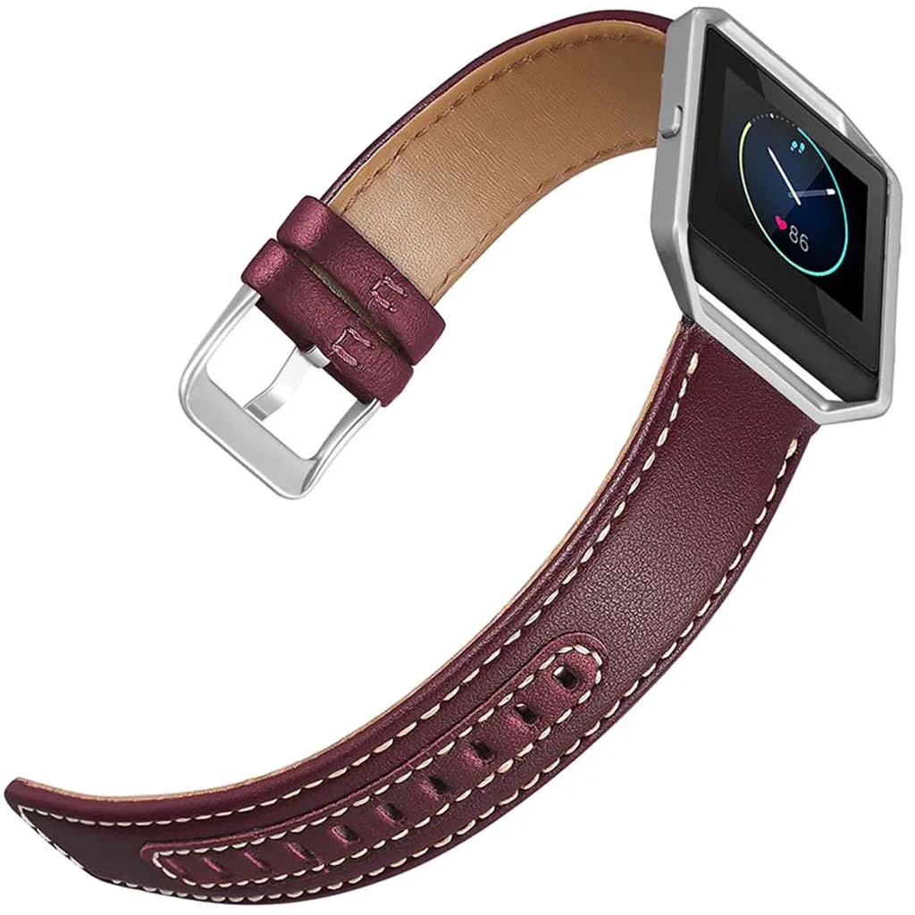 Ouhaobin кожаный ремешок для Fitbit Blaze ремешок для часов сменный кожаный ремешок для часов 109#2