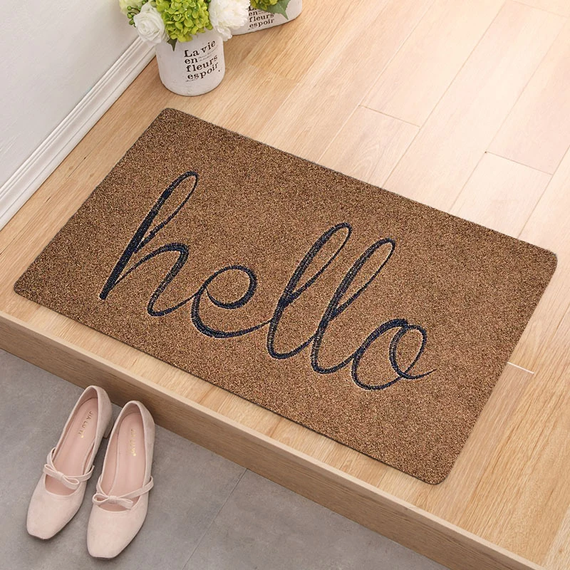 Entrance Door Floor Mat Welcome Door Mat Rectangle Non-Slip Foot Pad Home  Welcome Carpet For Hallway Bath Kitchen Doormat Turkish - AliExpress