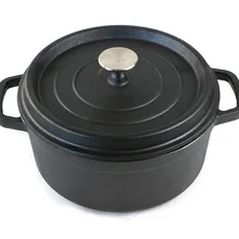 24 см диаметр приготовления тушеного горшка суповый горшок без покрытия антипригарная сковорода молоко панели чугунный горшок кухонный инструмент повара кухонная посуда