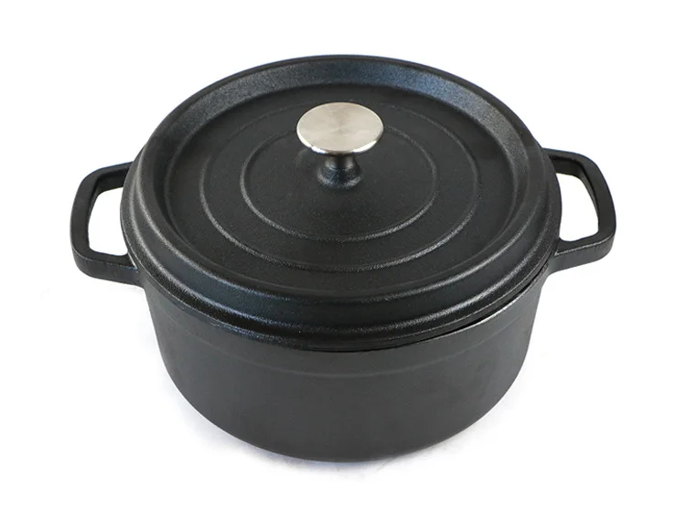 

24cm Diameter Cooking Stew Pot Soup Pot Uncoated Non - Stick Pan Milk Panelas Cast Iron Pot Kitchen Cook Tool Cookware