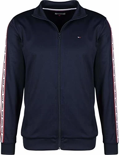 Tommy Jeans Uomo Traccia Giacca Regolare, Blu