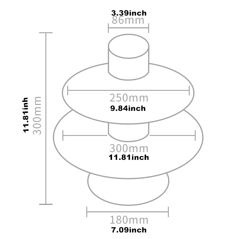  2-Layer New Design Happy Birthday Cake Stand With Surprize Gift Box Surprising Magic Cake Stand