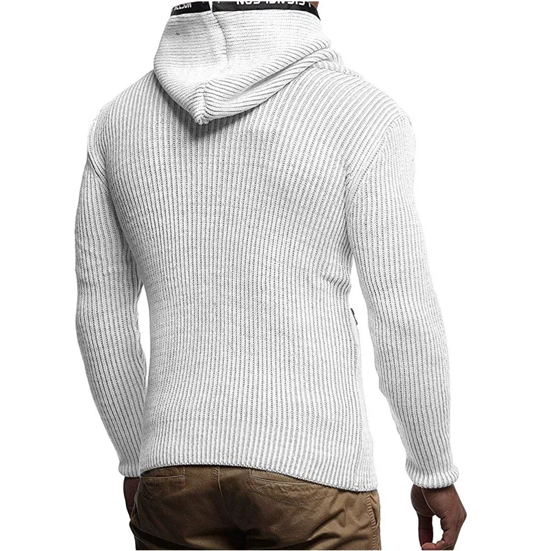 Dropshipping 2019 New Autumn Winter Cardigan Coats Men Solid Slim Fit Warm Sweater Men Casual Zipper Hooded Sweater Men Cardigan Dropshipping 2019 New Autumn Winter Cardigan Coats Men Solid Slim Fit Warm Sweater Men Casual Zipper Hooded Sweater Men Cardigan