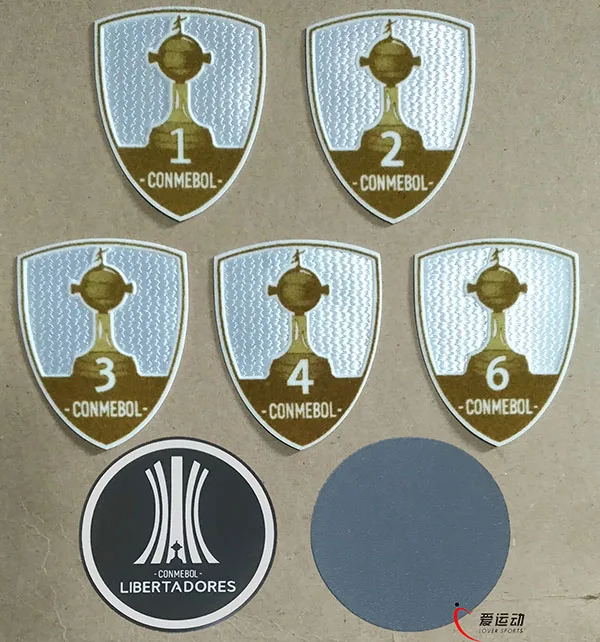 2019 New Copa Libertadores De America Soccer Patch Conmebol Libertadores Trophy 1 2 3 4 6 Patch Patches Aliexpress