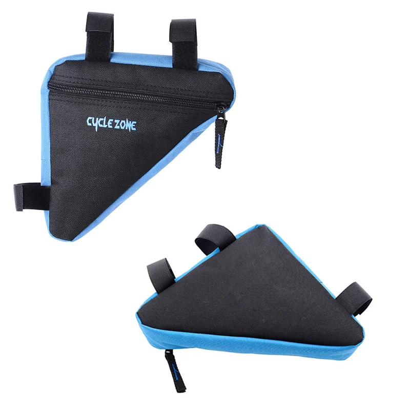 Best MTB Road bike front frame triangle bag bicycle beam bag bicycle tube bag bracket saddle bracket kit bicycle accessories 5