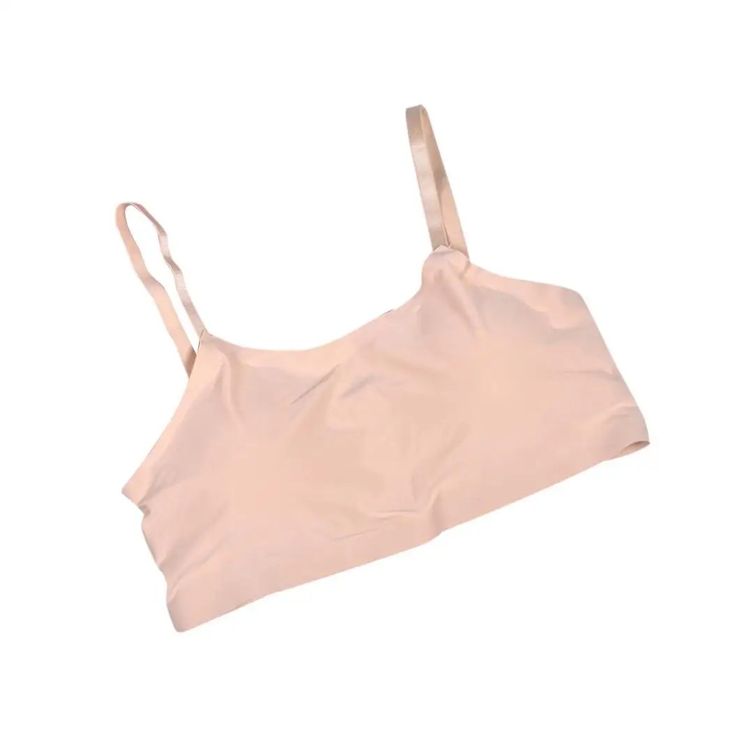 

Women Yoga Sports Bra No Steel Ring Elastic Spaghetti straps Comfort Solid Sleeveless Underwear Casual
