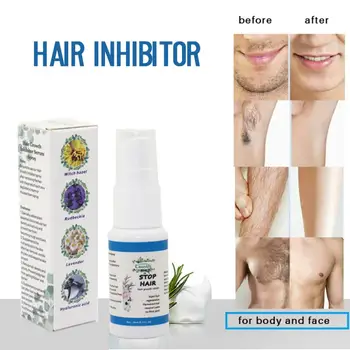 

Hair Growth Inhibitor Facial Removal Cream Spray Beard Bikini Intimate Face Legs Body Armpit Painless Dropshipping TSLM1