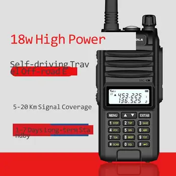 

Motorola UV 358 intercom outdoor Machine 18W high power Marine high frequency Interphone civil 50km handheld transceiver