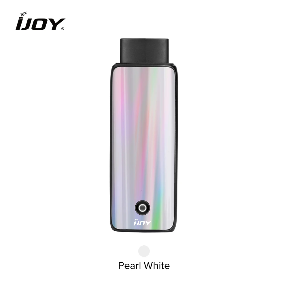 Pearl White Новейший Ijoy комплект Neptune 650 мАч аккумулятор 1,8 мл pod картридж vape ручка Максимальная мощность 12 Вт электронная сигарета 1,2 Ом катушка испаритель - Цвет: Pearl White