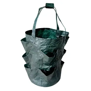 

Strawberry Planting Grow Bags, Growing Bags with Pocket Planter Grow Bag