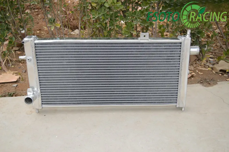 

Aluminum Radiator Cooling For Opel Corsa A Vauxhall Nova GTE GSi 2.0 16v Turbo MT 1.6L 1983-1993 85 86 87 88 89 90