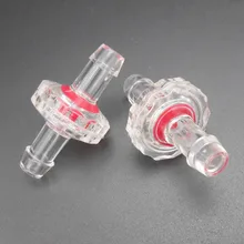 50 шт. 7 мм равный диаметр запорного клапана анти-обратного потока M7 обратный клапан для силиконового аквариумный шланг бак для 6 мм 7 мм 8 мм трубка* FD872X50