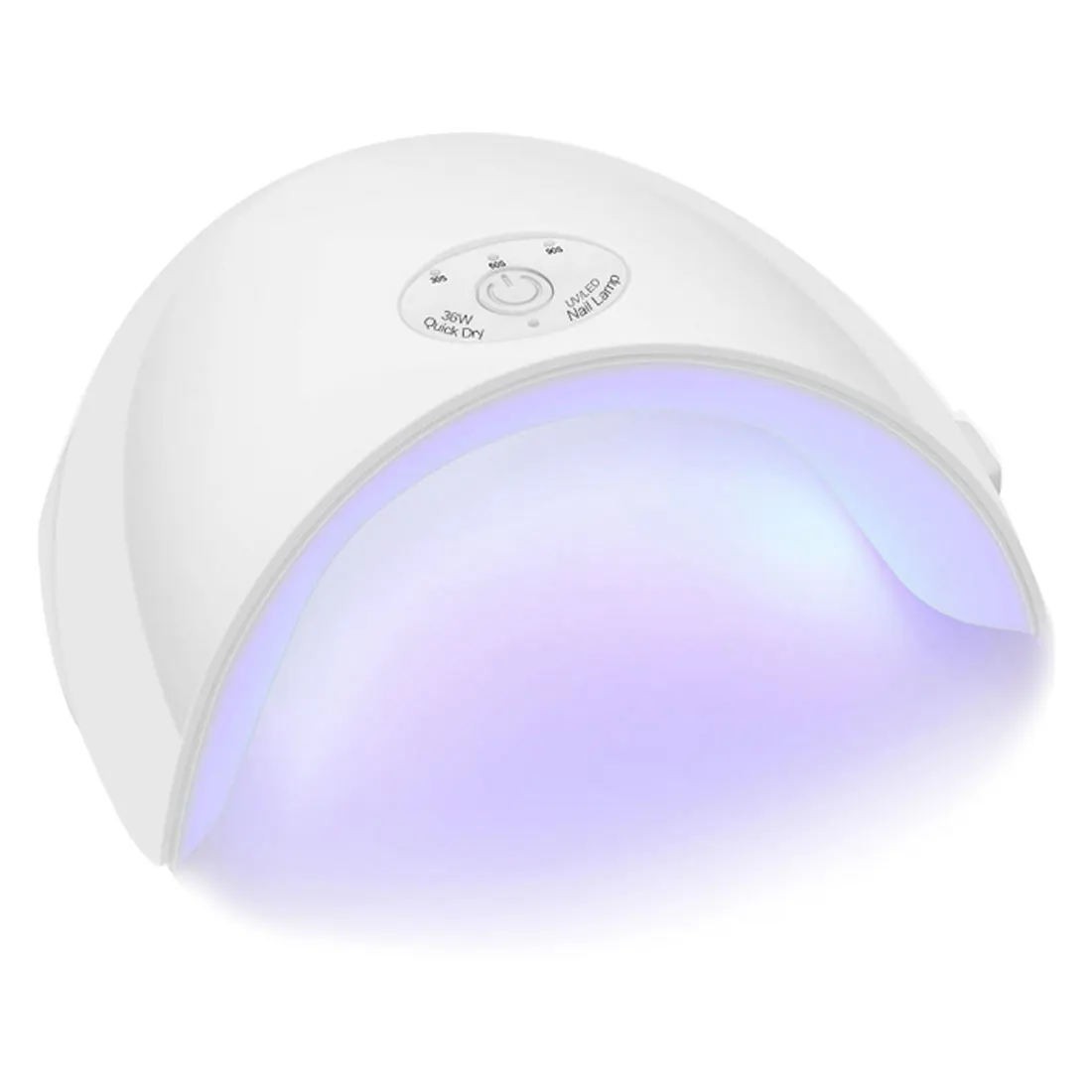 36W white 8/36 Вт мини-лампа с USB УФ светодиодная лампа для ногтей Сушилка для ногтей гель СИД УФ лампа для ногтей машина леча светильник с таймера - Цвет: 36W white