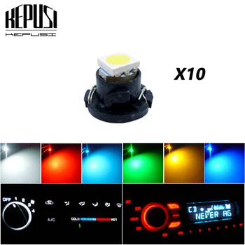 

10x Neo Wedge T4.7 Led Switch Radio Climate Control Bulb Gauge Dashboard Indicator Light Ac Panel Instrument For Dodge Ram 1500