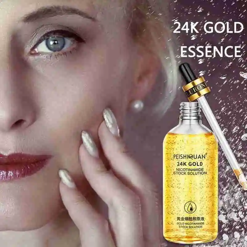 24k Gold влага термоусадочная укрупненных пор ремонт Женский Мужской гиалуроновой