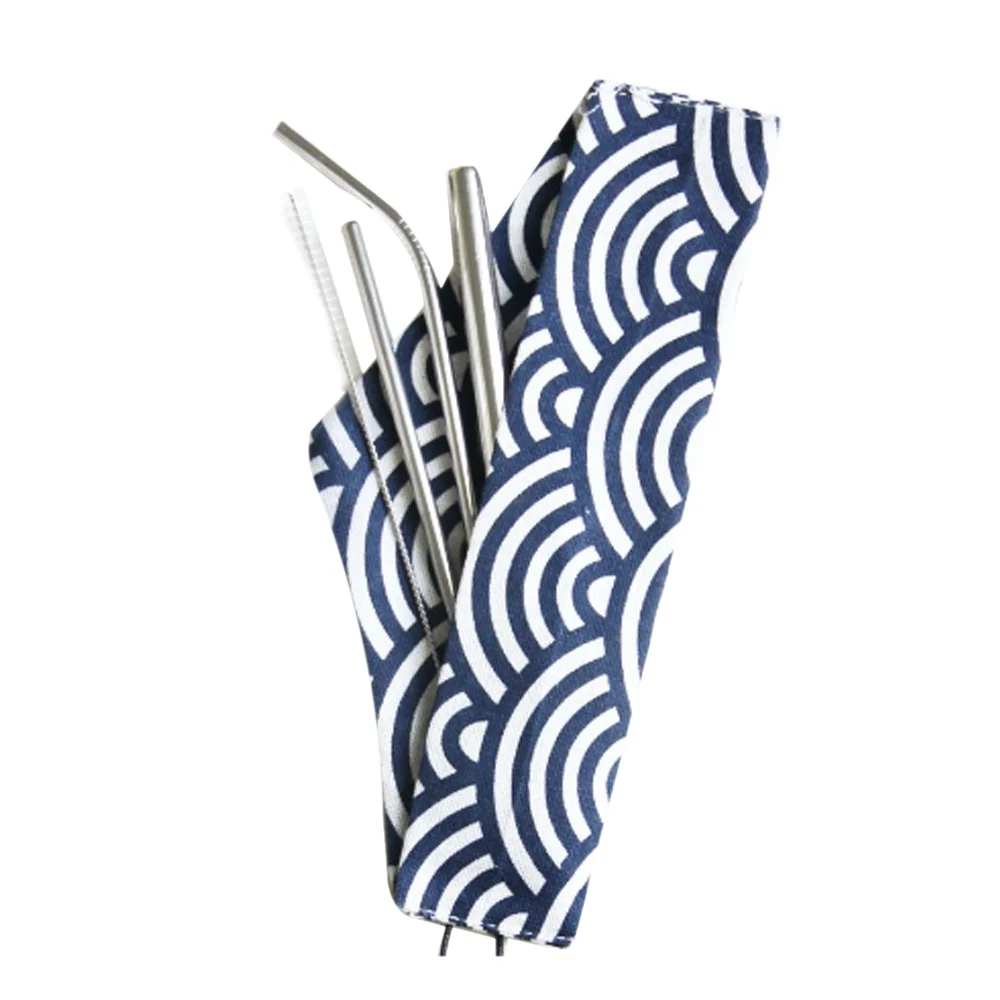 Соломинки bentdrinkingсоломинки для коктейлей соломинка для питья металлическая соломинка многоразовые Красочные водопроводные бар - Цвет: wave