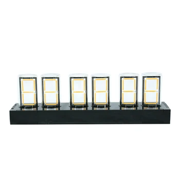 

Filament clock / living room bedroom creative romantic ins / net red new / hotel shop lamp / led desktop creative ornaments