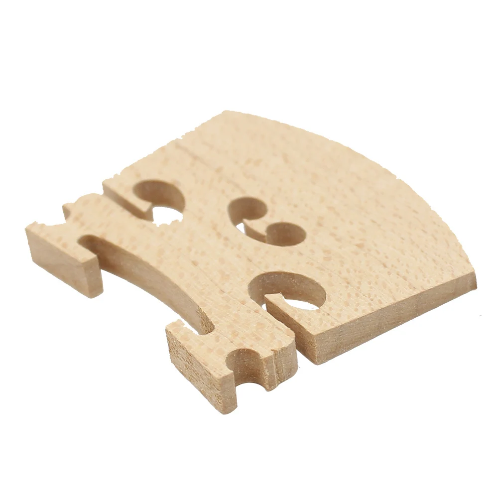 Violin Bridges Fiddle Maple Wood for 4/4-3/4-1/2-1/4-1/8 Size Musical Instrument Accessories Violin Strings Bridge Part Tools