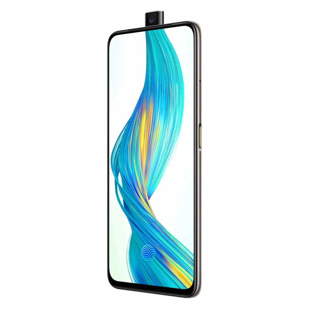 Мобильный телефон Realme X 8 ГБ 128 ГБ 6,5" Android 9 Восьмиядерный 16MP+ 48MP+ 5MP камера отпечатков пальцев смартфон с play store