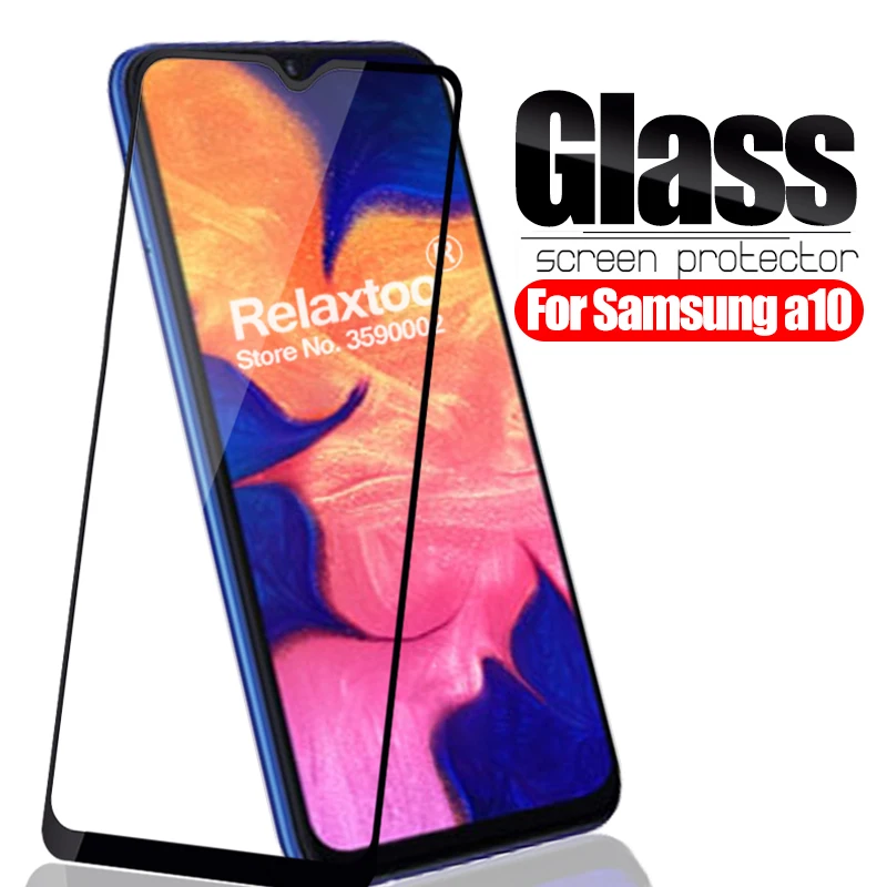 Защитное стекло для Samsung A10 закаленное SM-A105F A105 a505F a 10 10a | Мобильные телефоны и