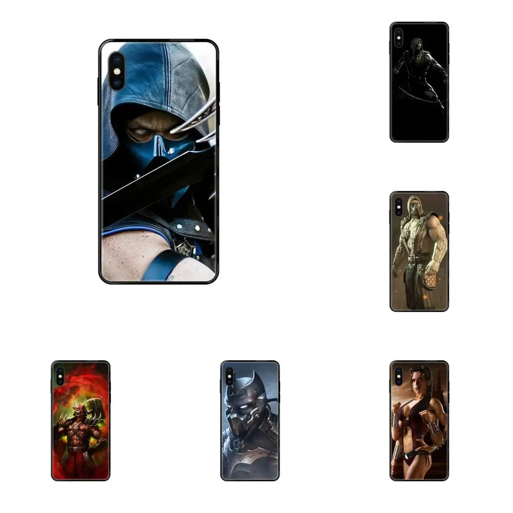 Мягкий чехол для телефона Capa Mortal Kombat Cool Xiaomi Mi Note A1 A2 A3 5 5s 6 8 9 10 SE Lite Pro Ultra | Мобильные