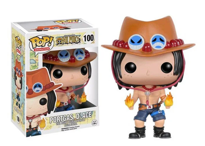 Funko Pop аниме одна деталь Луффи и Чоппер и ACE& Law фигурка виниловая Кукла Коллекция игрушек - Цвет: 100 with box