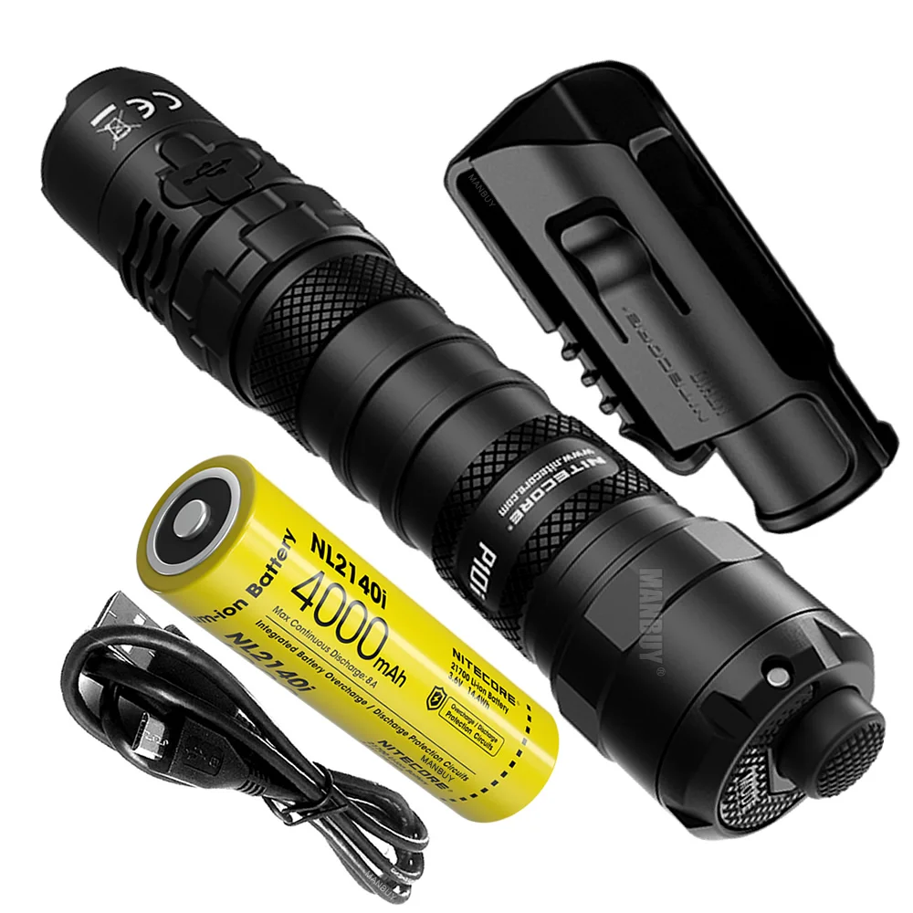 Nitecore P20i UV linterna con luz ultravioleta, 1800 lúmenes